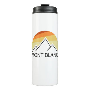 Bouteilles Isothermes Mont Blanc France Rétro