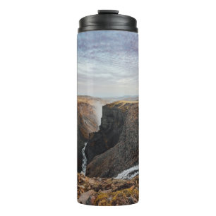 Bouteilles Isothermes MONTAGNE ROCHEUSE Brown ET GRIS SOUS DES NUAGES GR