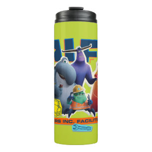 Bouteilles Isothermes Montres au travail   Équipe de l'installation de 