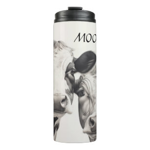 Bouteilles Isothermes Moo Love Vache Insultée Tumbler