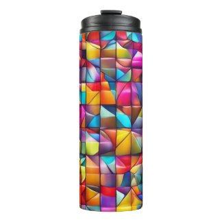 Bouteilles Isothermes Mosaïque de carreaux de couleur vibrante