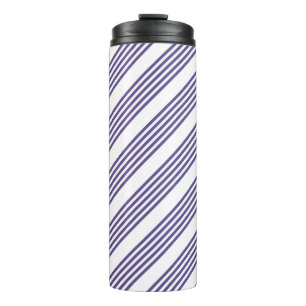 Bouteilles Isothermes Motif à cinq bandes Ultra violet et blanc