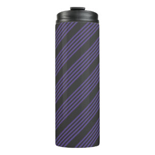Bouteilles Isothermes Motif à cinq bandes Ultra violet et charbon de boi