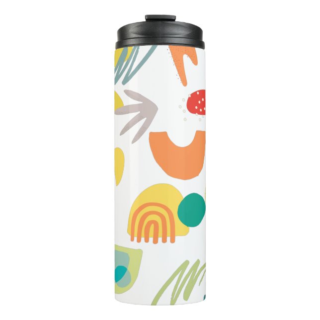 Bouteilles Isothermes Motif abstrait coloré adorable souvenir mignon (Devant)