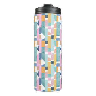 Bouteilles Isothermes Motif abstrait de forme d'aquarelle