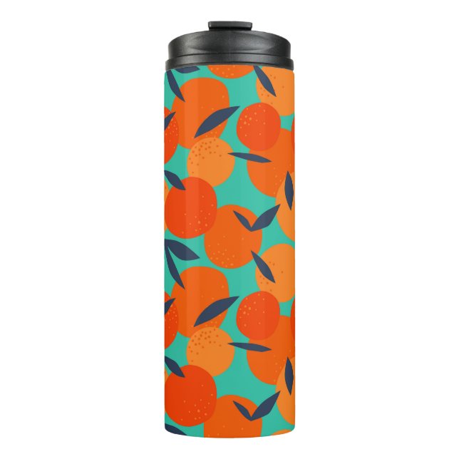 Bouteilles Isothermes Motif Abstrait de fruits orange (Devant)