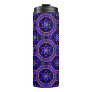 Bouteilles Isothermes Motif abstrait élégant boho moderne floral #505