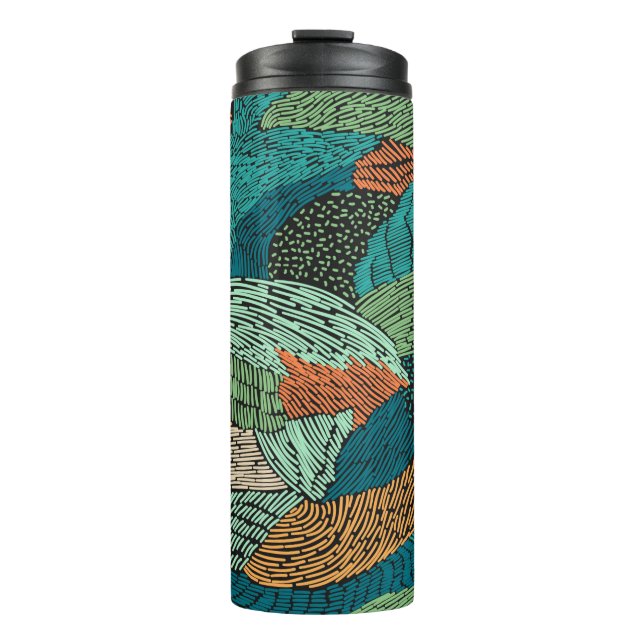 Bouteilles Isothermes motif Abstrait sans soudure. Grunge design (Devant)