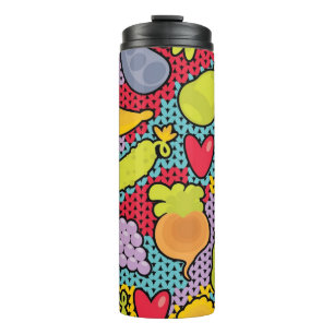Bouteilles Isothermes Motif avec des fruits et légumes