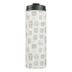Bouteilles Isothermes Motif avec des hiboux