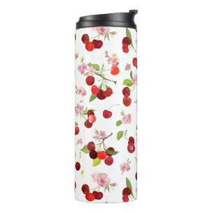 Bouteilles Isothermes Motif cerise 1