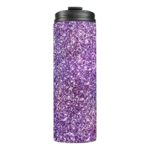Bouteilles Isothermes Motif chic abstrait violet élégant
