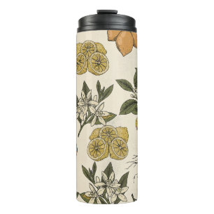 Bouteilles Isothermes Motif Citron Vintage