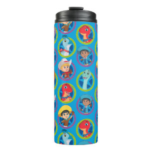 Bouteilles Isothermes Motif coloré Dino Ranch