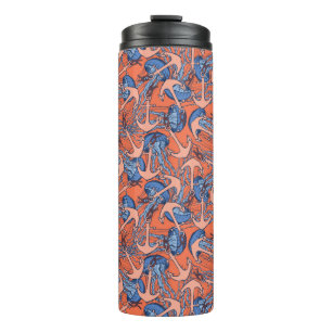 Bouteilles Isothermes Motif d'Ancre et de méduses