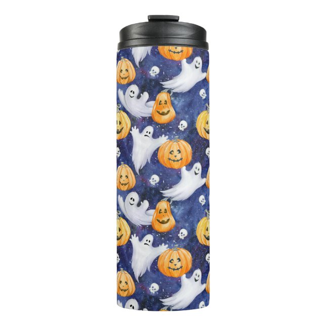 Bouteilles Isothermes Motif d'aquarelle Halloween (Devant)