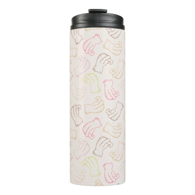 Bouteilles Isothermes Motif d'argot classique coloré (Devant)