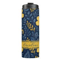 Motif d'art floral méditerranéen élégant