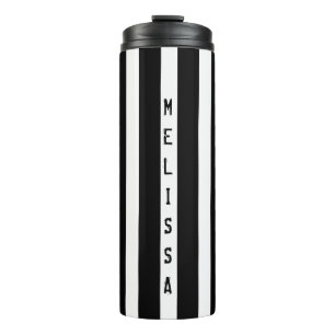 Bouteilles Isothermes Motif de bandes monogrammes
