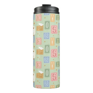 Bouteilles Isothermes Motif de bloc de lettres de Hedwig Post