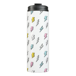 Bouteilles Isothermes Motif de boulon de foudre à doodle mignon