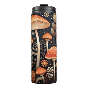 Bouteilles Isothermes Motif de champignons Boho Woodland
