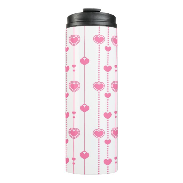 Bouteilles Isothermes Motif de coeur 26 (Devant)
