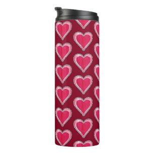 Bouteilles Isothermes Motif de coeur moderne Saint Valentin