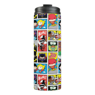 Bouteilles Isothermes Motif de compilation de la Ligue de justice de Chi