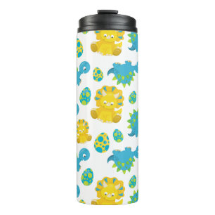 Bouteilles Isothermes Motif De Dinosaures, Dinosaures Mignons, Baby Dino