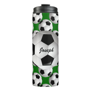 Bouteilles Isothermes Motif de football personnalisé
