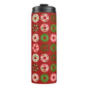 Bouteilles Isothermes Motif de Noël Donut Holiday