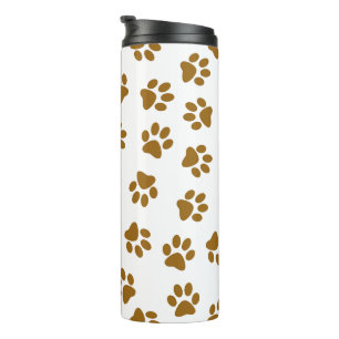 Bouteilles Isothermes Motif De Pailles, Pailles De Chien, Pailles D'Or O