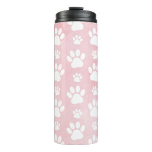 Bouteilles Isothermes Motif De Pâtes, Patrouilles Blanches, Aquarelles, 