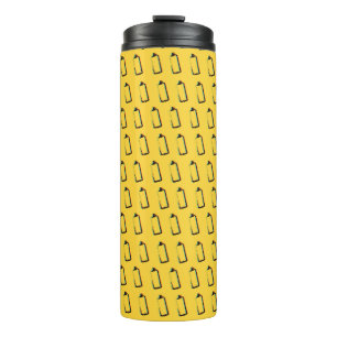 Bouteilles Isothermes Motif de peinture Abstraite Spray