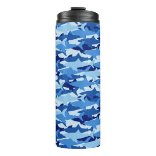 Bouteilles Isothermes Motif de requin bleu