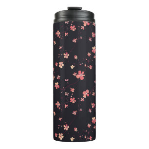 Bouteilles Isothermes Motif de rêve floral foncé