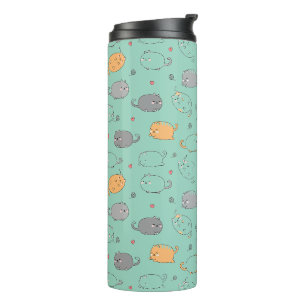 Bouteilles Isothermes Motif de rêves de chat endormi mignon et cosy