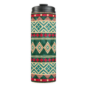 Bouteilles Isothermes Motif de style africain géométrique Abstrait