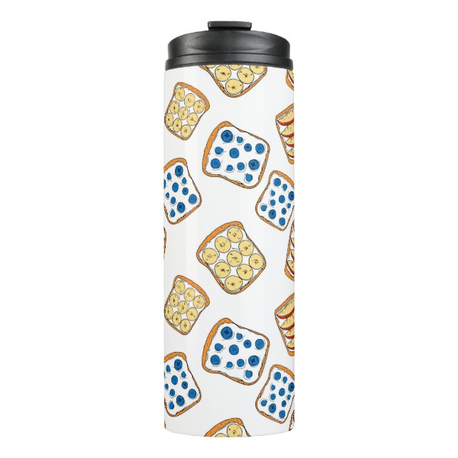 Bouteilles Isothermes Motif de toast (Devant)