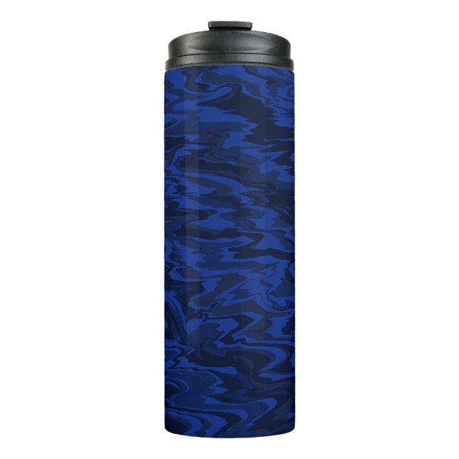 Bouteilles Isothermes Motif d'eau liquide (Devant)