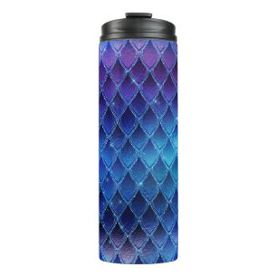 Bouteilles Isothermes Motif d'écailles de dragon pailletées