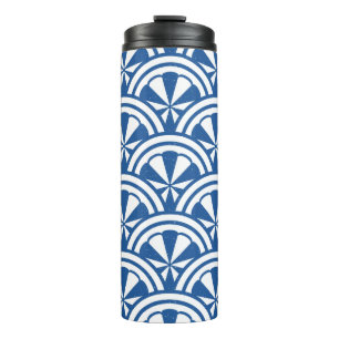 Bouteilles Isothermes Motif des vagues côtières - Le Lotus Blanc