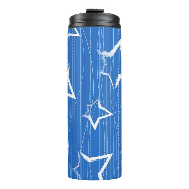 Bouteilles Isothermes Motif d'étoiles (Devant)