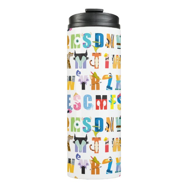 Bouteilles Isothermes Motif Disney Alphabet Mania (Devant)