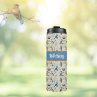 Motif d'oiseau Martin-pêcheur, Geai bleu, Nom de p