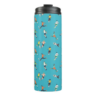 Bouteilles Isothermes Motif du joueur de football