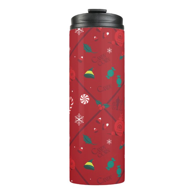 Bouteilles Isothermes Motif Elf Candy Checker (Devant)