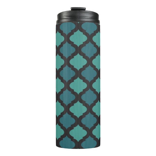 Bouteilles Isothermes motif en mosaïque de style arabe (Devant)