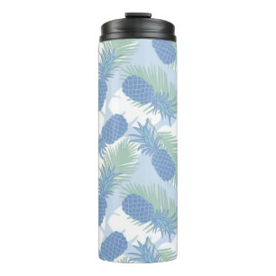 Bouteilles Isothermes Motif en pastel tropical d'ananas